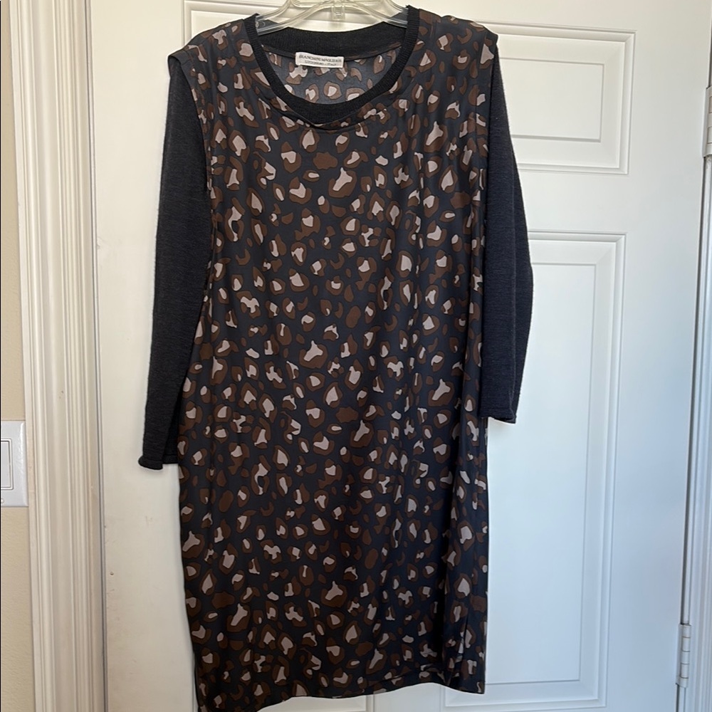 Stylish Black and Brown Dress